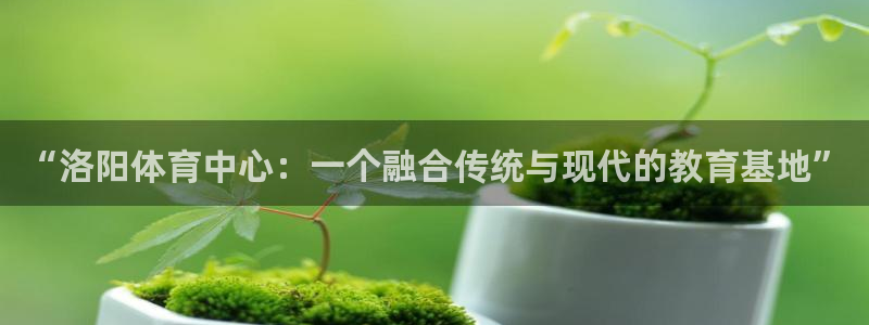 球派体育ios：“洛阳体育中心：一个融合传统与现代的教育基地”